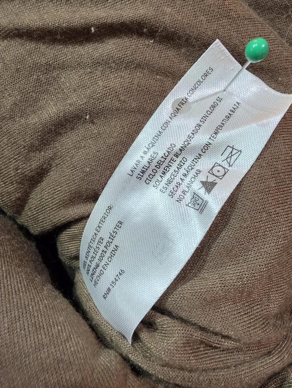 Mountain & Isles Sherpa Mens XL Shirt Quarter Zip Pullover Fleece Oatmeal/Brown